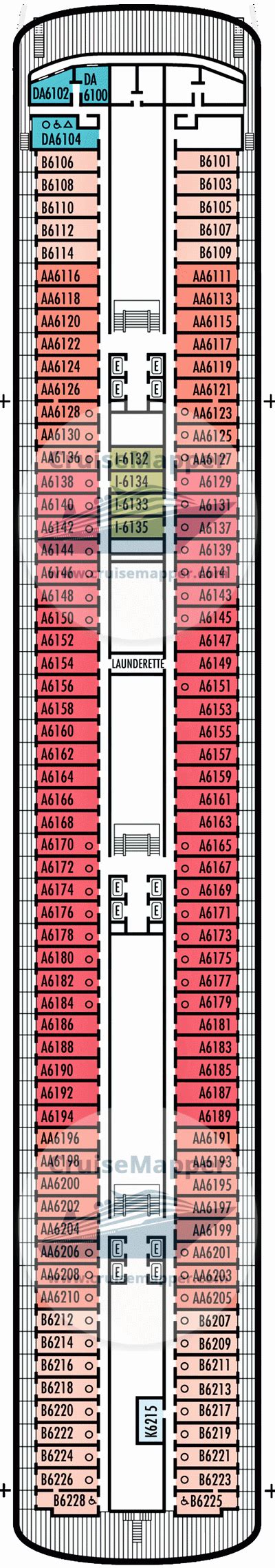 Zaandam Deck Plans Cabins