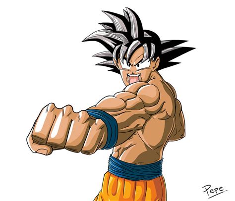 Goku training by pepecarcas01 on DeviantArt