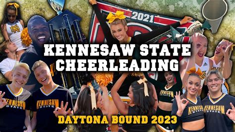 Kennesaw State Cheerleading Daytona 2023… incredible routines‼️📣 - YouTube