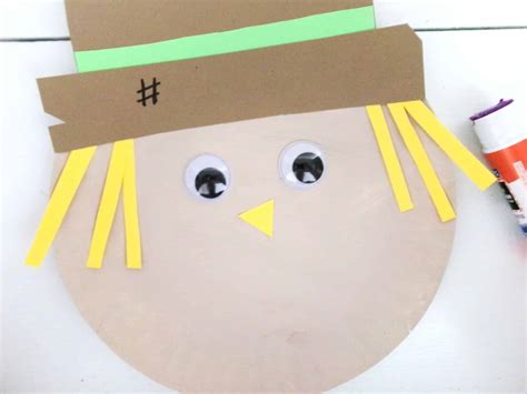 Paper Plate Scarecrow - Kids Activity Zone