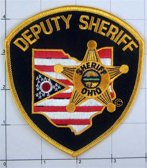 Ohio Deputy Sheriff Flag Star Law Enforcement Patch – VolkSStorm.com