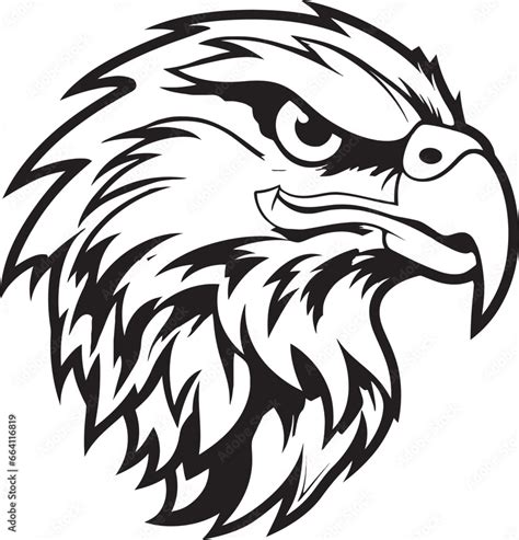 Black Falcon A Vector Logo Design for the Business Thats Sharp and ...