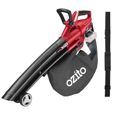 Ozito PXCBLVS 36v Cordless Brushless Garden Vacuum and Leaf Blower (Uses 2 x 18v) | Leaf Blowers ...