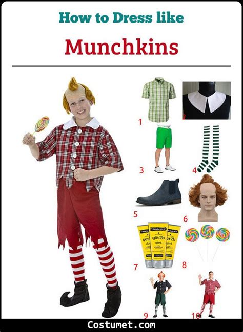 Lollipop Guild / Munchkins (The Wizard of Oz) Costume for Cosplay ...