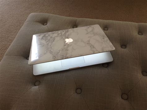 Marble-MacBook-Decal-Skin | Faux-Marble MacBook Decal: Not o… | Flickr