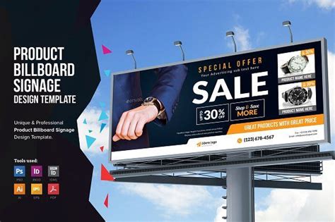 Product Promotion Billboard Signage | Billboard design, Design, Billboard