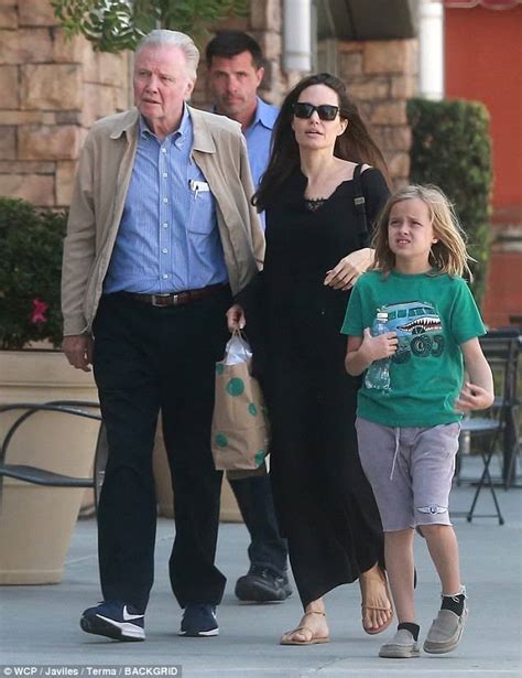 Angelina Jolie enjoys sweet outing with formerly estranged father Jon ...