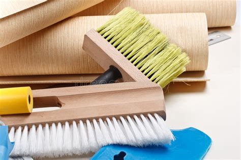 Wallpapering Tools Stock Image - Image: 8235221