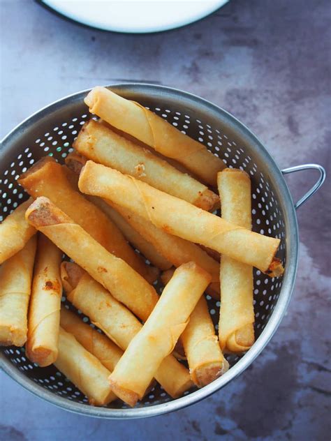 Spring Roll Cheese Sticks (Fried or Baked) - Kawaling Pinoy