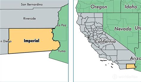 Imperial County, California / Map of Imperial County, CA / Where is ...