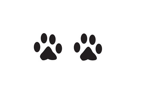 footprint dog vector 7527405 Vector Art at Vecteezy