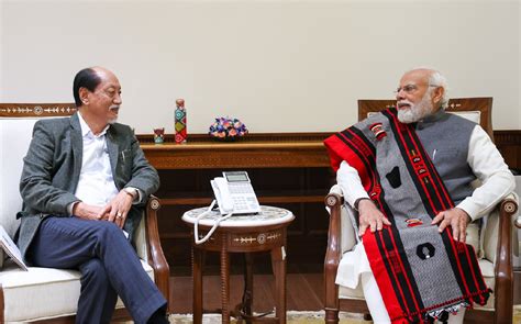 Nagaland CM calls on PM | Prime Minister of India