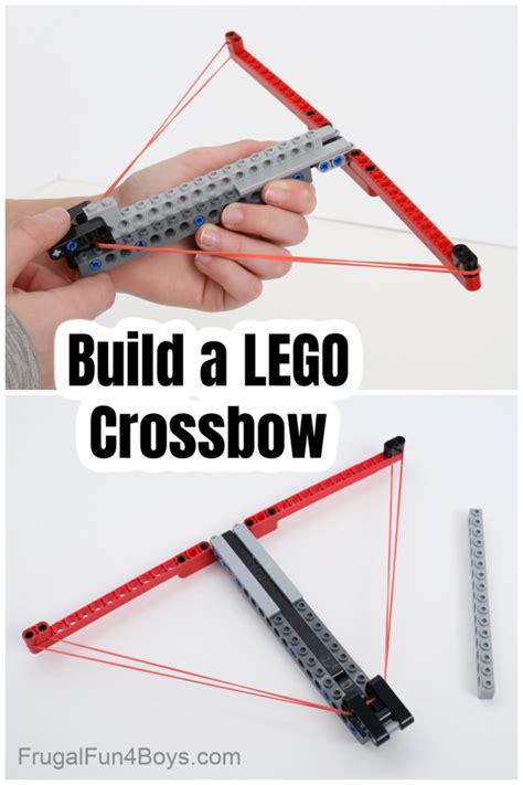 Build an Awesome LEGO Crossbow - Frugal Fun For Boys and Girls