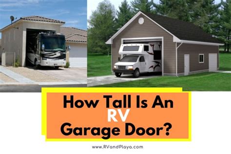 How Tall Is An RV Garage Door? 12 Facts To Consider (Explained)