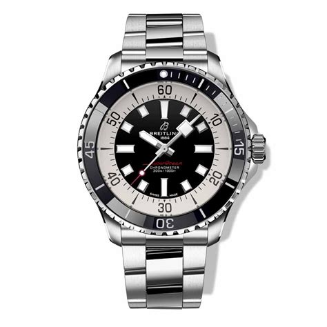 BREITLING Superocean Automatic 44, Black Dial, A17376211B1A1