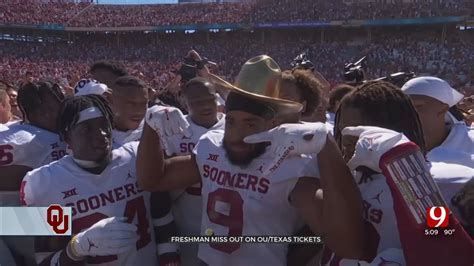 OU Students Left Behind As Red River Shootout Tickets Sell Out