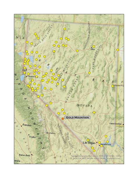 Nevada High Points #98 – Gold Mountain