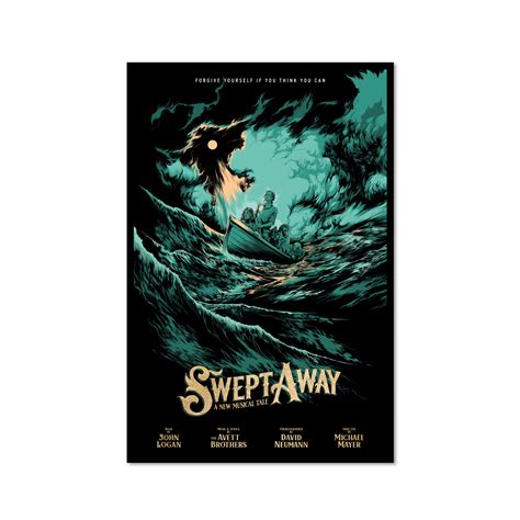 SWEPT AWAY Arena Stage Key Art Poster – Broadway Merchandise Shop by Creative Goods