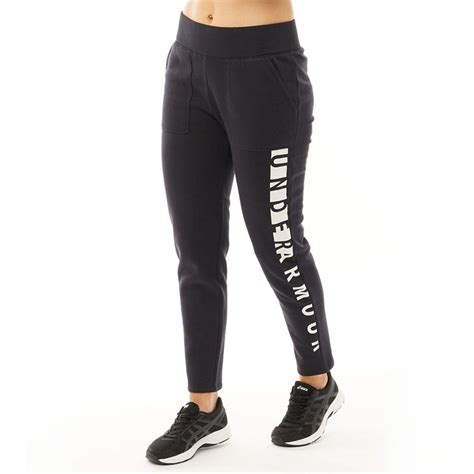 Under Armour Pantalon de Jogging Rival Femme Noir