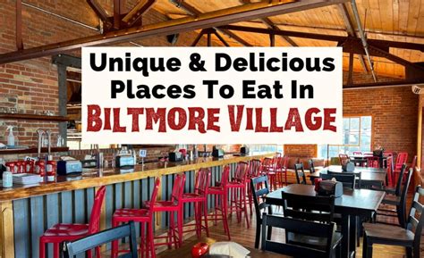 10 Unique & Fun Restaurants at Biltmore Village In Asheville | Uncorked ...