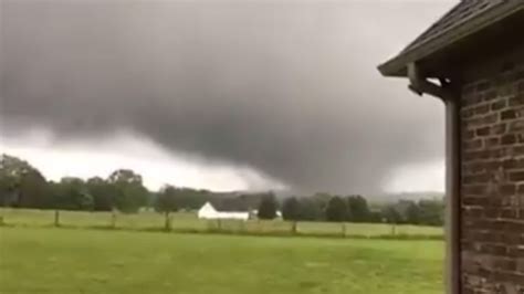 Incredible tornado footage out of North Carolina