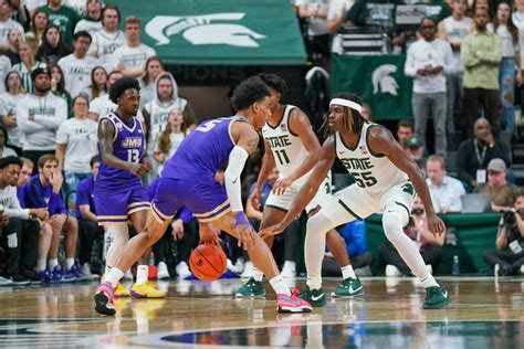 No. 4 MSU Men's Basketball Upset by James Madison in Season-Opener ...