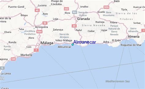 Almunecar Tide Station Location Guide