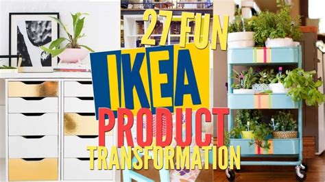27 Fun IKEA Product transformation ideas Remake - YouTube | Home decor hacks, Ikea, Ikea hack