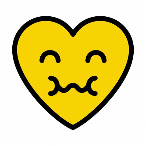 Sad, emoji, heart, face, smiley icon - Download on Iconfinder