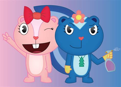 Happy Tree Friends Giggles Y Petunia Happy Tree Friends Fantasy ...