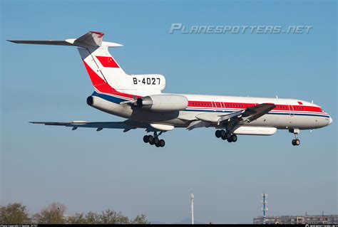 B-4027 People's Liberation Army Air Force (Chinese Air Force) Tupolev ...