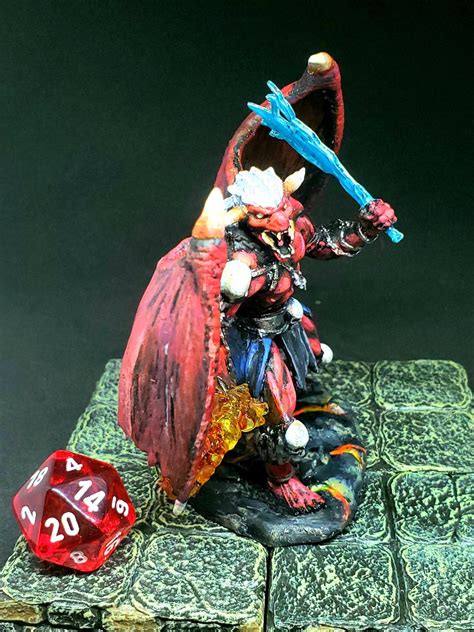 Balor Demon Miniature Nine Hells Dnd Rpg Hand Painted - Etsy