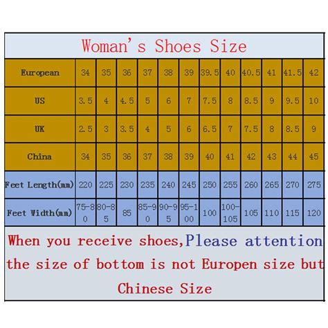 Shoe Size Conversion Chart Shoe Size Guide Starlink, 41% OFF