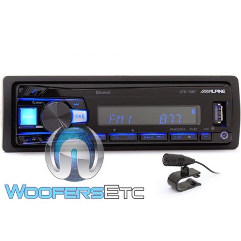 Alpine UTE-73BT In-Dash 1-DIN Digital Media Receiver