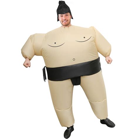 Buy Sumo Wrestler Inflatable Costume for Adults & Teens, Sumo Suit ...