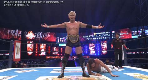 NJPW Wrestle Kingdom 17 Results: Jay White vs. Kazuchika Okada - IWGP ...