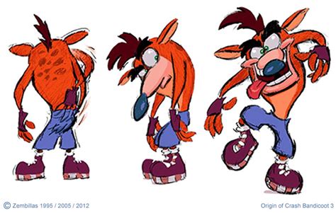 Charles Zembillas: Origin of Crash Bandicoot