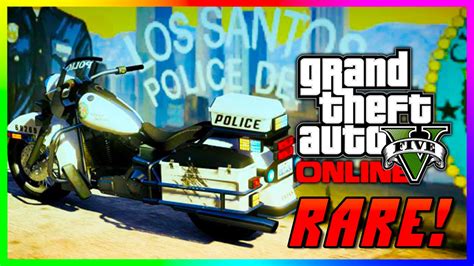 GTA 5 Get The RARE "Police Motorcycle" - Cop Bike 100% Confirmed Spawn ...