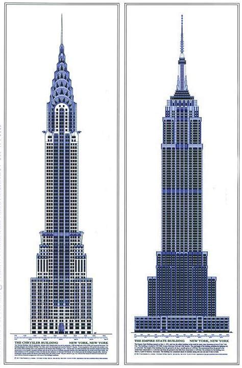 Empire State Building Schematics