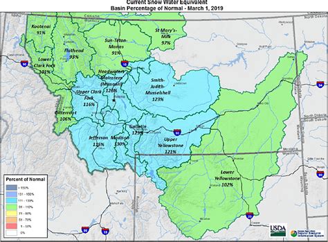 Snowy February fills Montana river basins with above-average snowpack