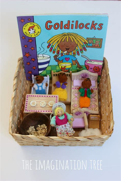 Goldilocks sensory storytelling basket – Artofit