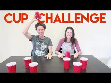 Cup Challenge - YouTube | Challenges, Cup song, Cup