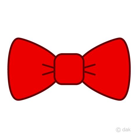 Red Bow Tie Clip Art Free PNG Image｜Illustoon