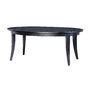 Oval Dining Table In Black By Out There Interiors | notonthehighstreet.com