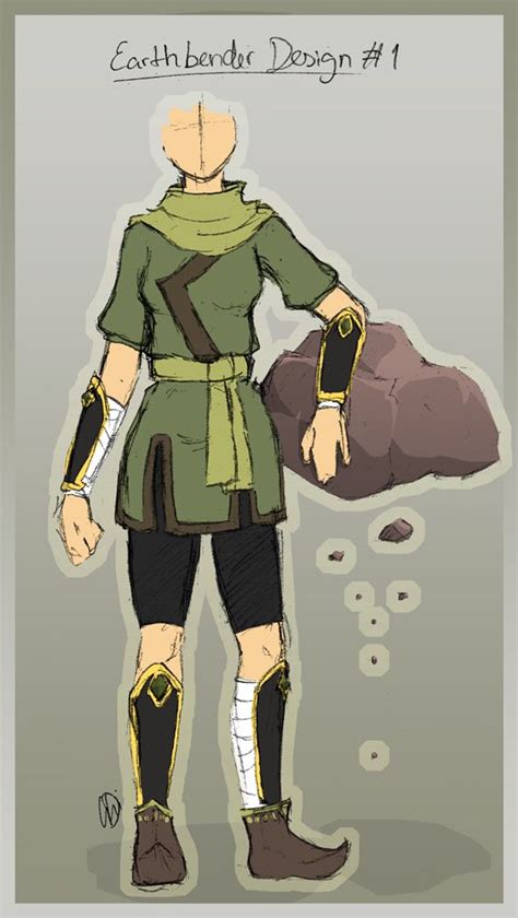 :: earthbender outfit design by pandatama on deviantART | Avatar the last airbender art, Avatar ...