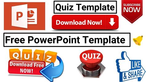 Free Animated Powerpoint Quiz Template