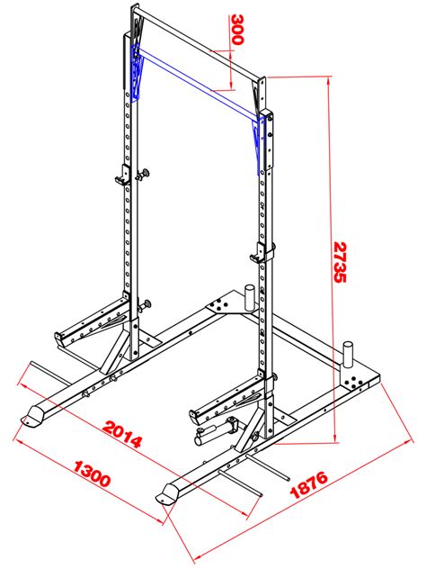 Review of Power Rack Dimensions | Gimnasio en casa, Aparatos de gym ...