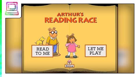 Living Books - Arthur's Reading Race (Read To Me) Living Books, Arthur, Interactive, Childhood ...