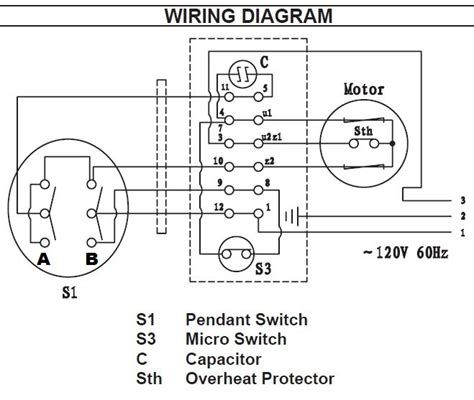 Crane Pendant Wiring Diagram - General Wiring Diagram