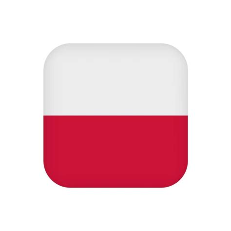 Poland flag, official colors. Vector illustration. 10421731 Vector Art ...